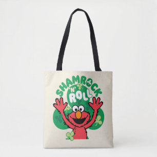 Tote Bag Elmo   Rouleau "N" shamrock