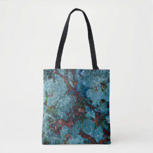 Tote Bag Emballages rêveurs d'Aqua