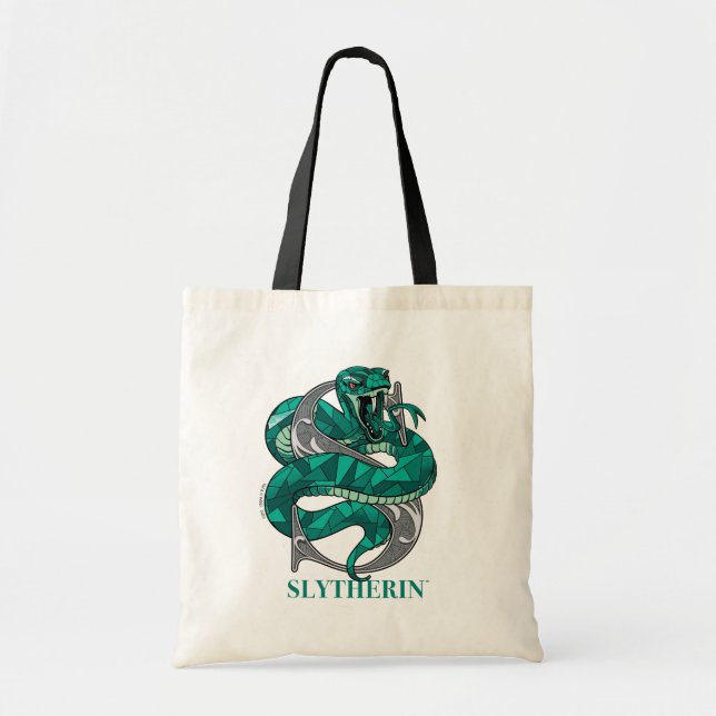 Tote Bag Emblème croisé SLYTHERIN™ (Devant)