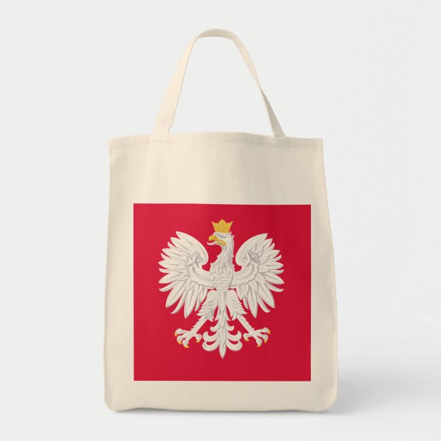 Tote Bag emblème de poland (Devant)