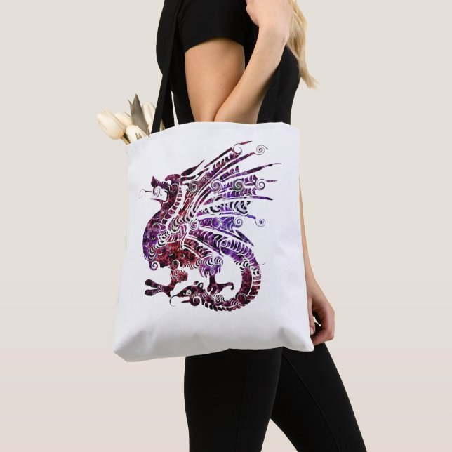 Tote Bag Emblème de Totem animal de Dragon Spirit (De près)