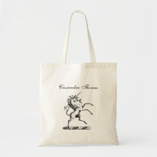 Tote Bag Emblème d'élevage de l'Unicorne héraldique