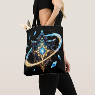 Tote Bag Emblème Fantastique avec Lames Flottantes – Énergi