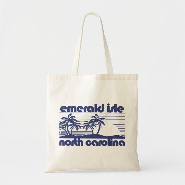 Tote Bag Emerald Isle, Caroline du Nord (Devant)
