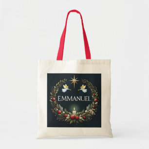 Tote Bag Emmanuel Christmas angels