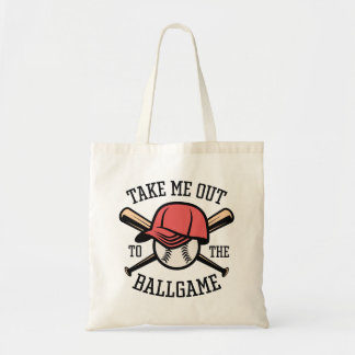 Tote Bag Emmène-Moi Au Ballgame