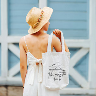 Tote Bag Emmenez-moi à la plage