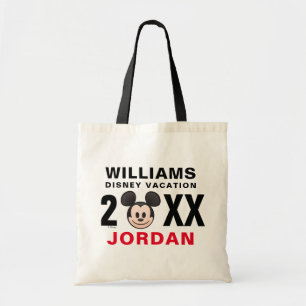 Tote Bag Emoji Mickey Mouse Vacances en famille
