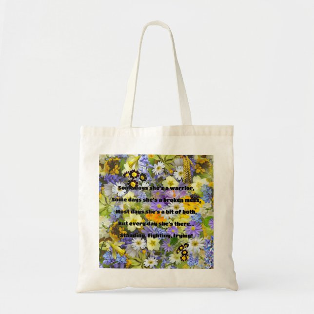Tote Bag Empath Strength Positive Citation Encouragement (Devant)