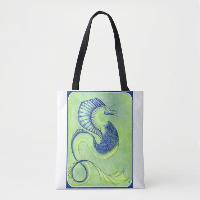 Tote Bag emporter tout le bateau-cheval fourre-tout Marlin (Devant)