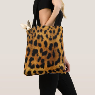 Tote Bag empreinte de léopard brun chic motif à la mode