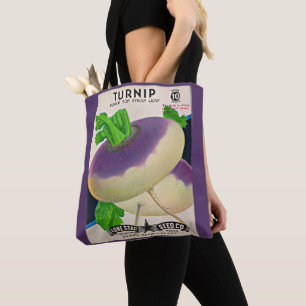 Tote Bag Empreinte de paquets de graines des années 1950