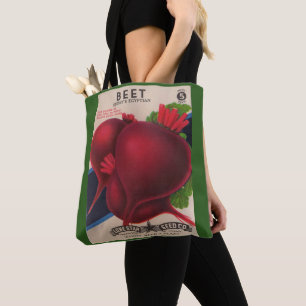 Tote Bag Empreinte de paquets de semences de betteraves des