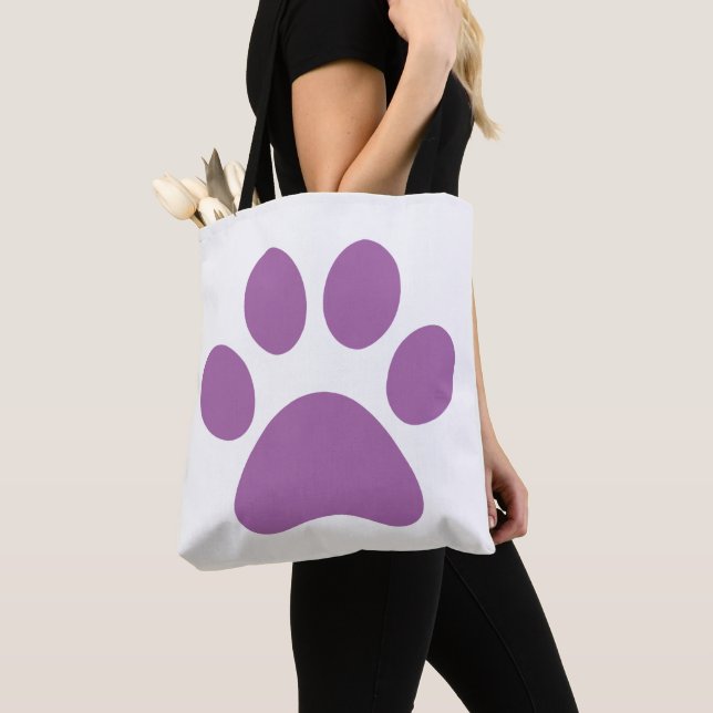 Tote Bag Empreinte de patte (De près)