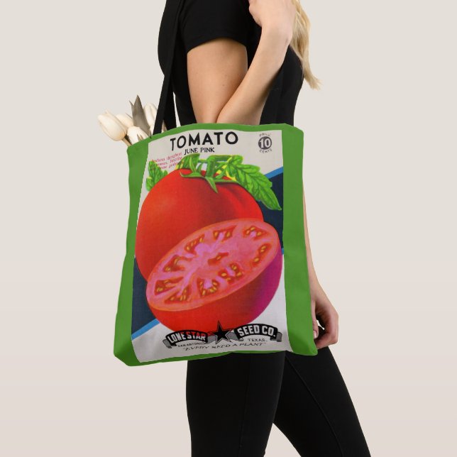 Tote Bag Empreinte de tomates dans les années 1950 (De près)