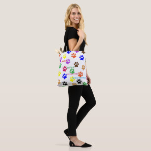Tote Bag Empreintes de pattes