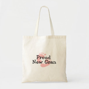 Tote Bag Empreintes de Pied de Nouvelle Fille Gran Fière