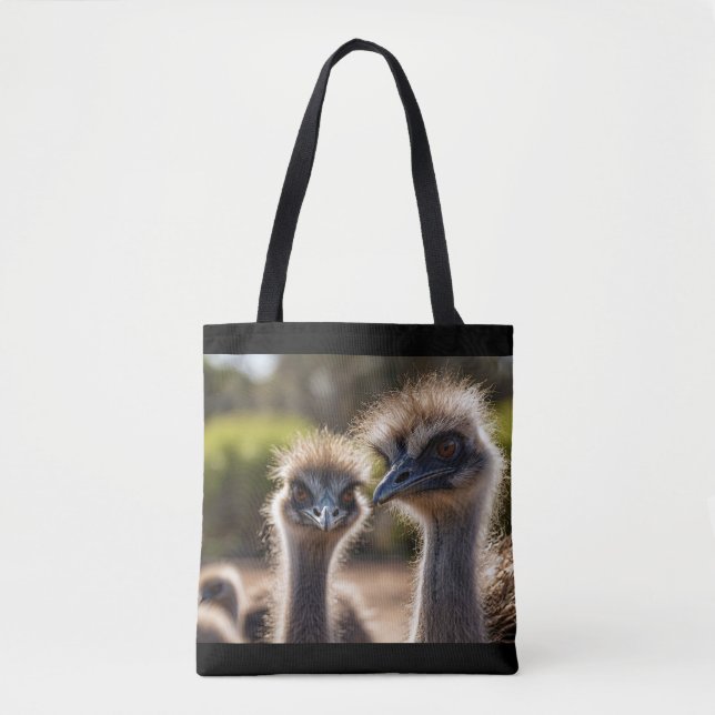 Tote Bag Emu Birds (Devant)