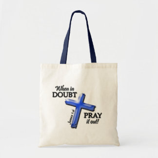 Tote Bag En cas de doute… (bleu)