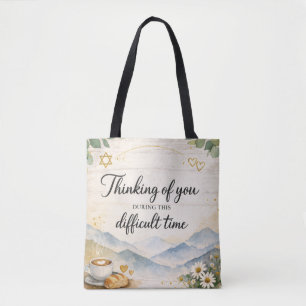 Tote Bag En pensant à vous durant cette période difficile