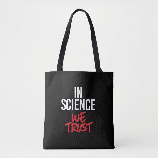 Tote Bag En Science we (Devant)