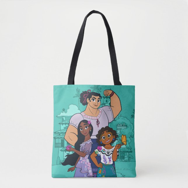 Tote Bag Encanto | Luisa, Isabela et Mirabel (Devant)