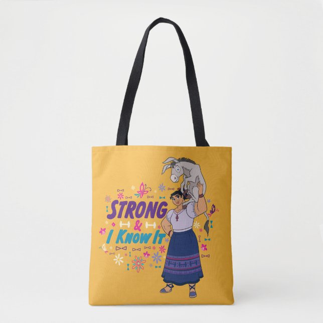 Tote Bag Encanto | Luisa - Strong & I Know It (Devant)