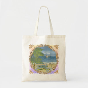 Tote Bag Endroit heureux de la plage