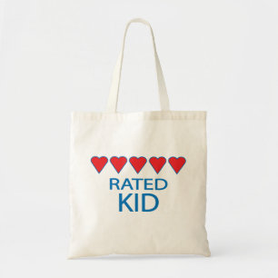 Tote Bag Enfant à cinq coeurs