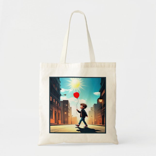 TOTE BAG " ENFANT EN SOLEIL " (Devant)