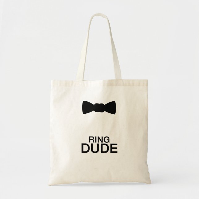 Tote Bag Enfants de type d'anneau - mariage de porteur (Devant)