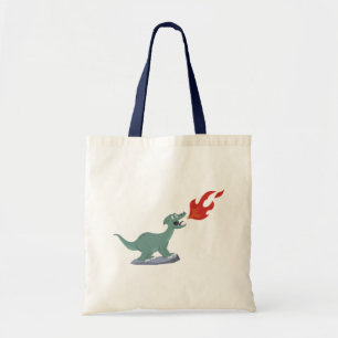Tote Bag Enfants Feu-Respirant l'art de dinosaure par Jeff