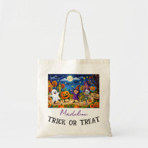 Enfants mignons Halloween Trick or Treat Personnal