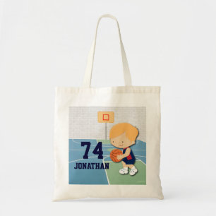 Tote Bag Enfants personnalisés de bande dessinée de joueur