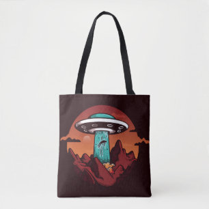 Tote Bag Enlèvement d'Aliens