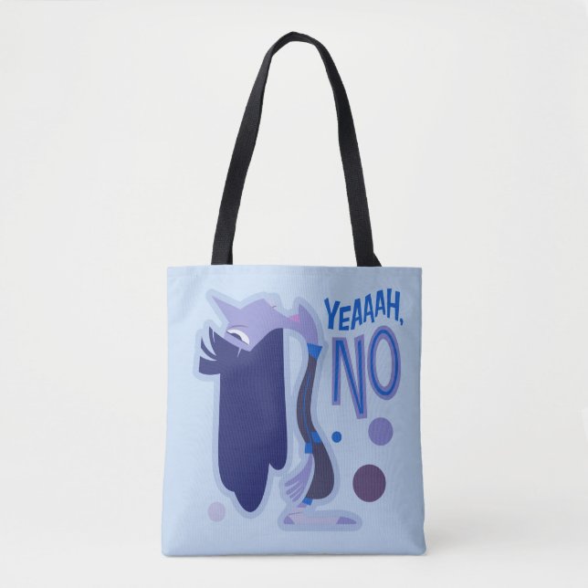 Tote Bag Ennui "Yeaah, non" (Devant)