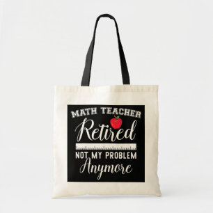 Tote Bag Enseignant à la retraite amusant à la retraite Édu