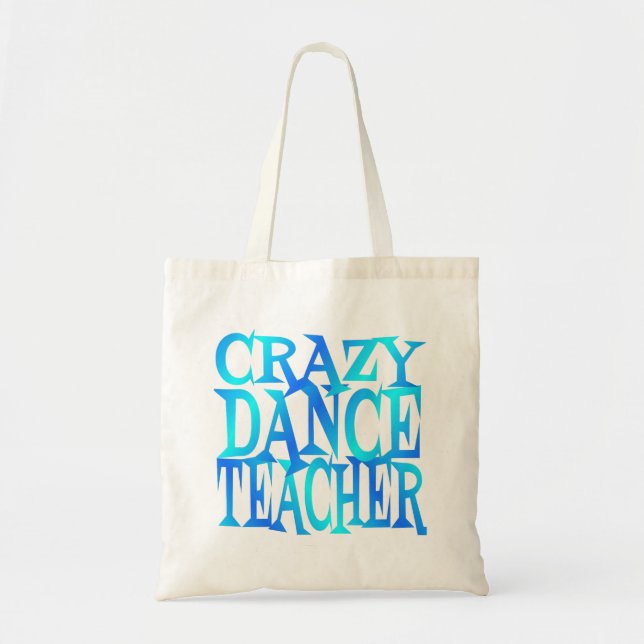 Tote Bag Enseignant de danse fou (Devant)