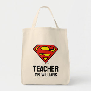 Tote Bag Enseignant Superman S-Shield   Logo Superman