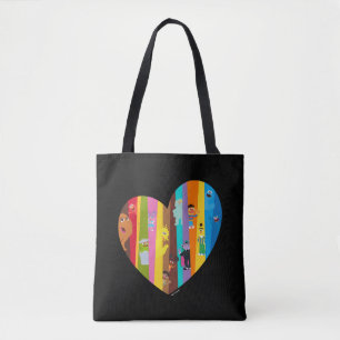 Tote Bag Ensemble Coeur