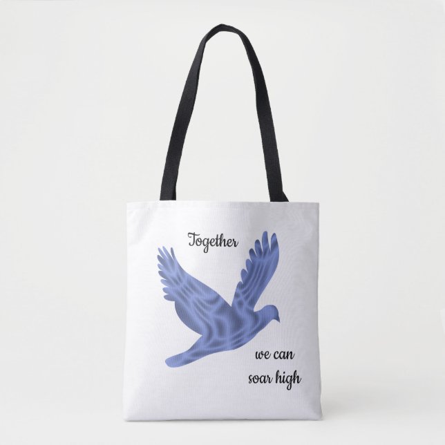Tote Bag Ensemble, Nous Pouvons Augmenter Le Nombre D'Emplo (Devant)