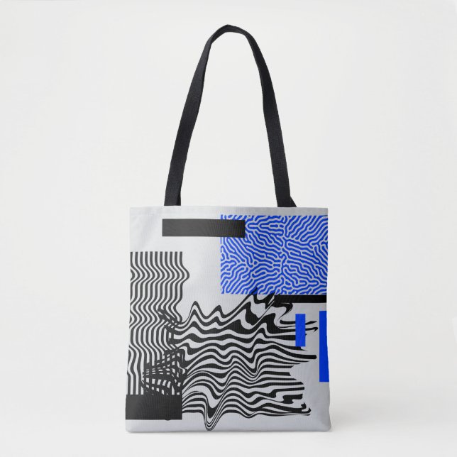 Tote Bag Ensemble universel de formes géométriques modernes (Devant)