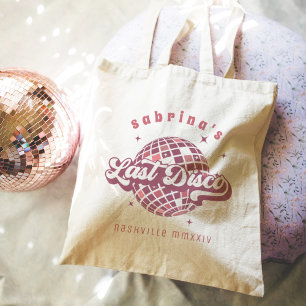 Tote Bag Enterrement de vie de jeune fille rétro disco