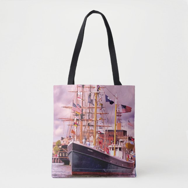 Tote Bag Entièrement marqué (Devant)