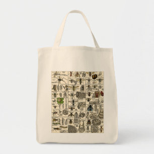 Tote Bag Entomologie vintage