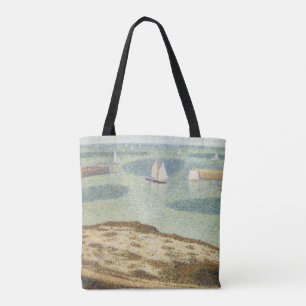 Tote Bag Entrée du port par Georges Seurat, Art ancien