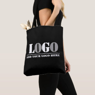 Tote Bag Entreprise Noir Créez votre propre image