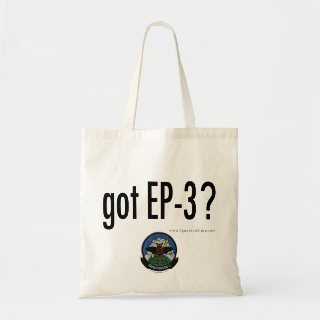 Tote Bag EP-3 obtenu ? fourre-tout (Devant)