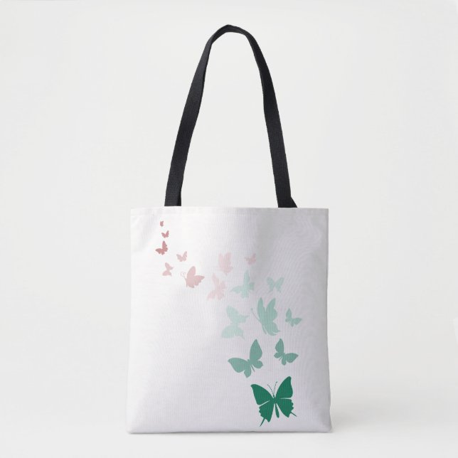 Tote Bag Épaule à papillon Fourre-tout (Devant)