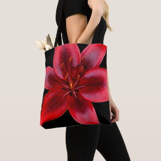 Tote Bag Épaule asiatique rouge renversante Fourre-tout de